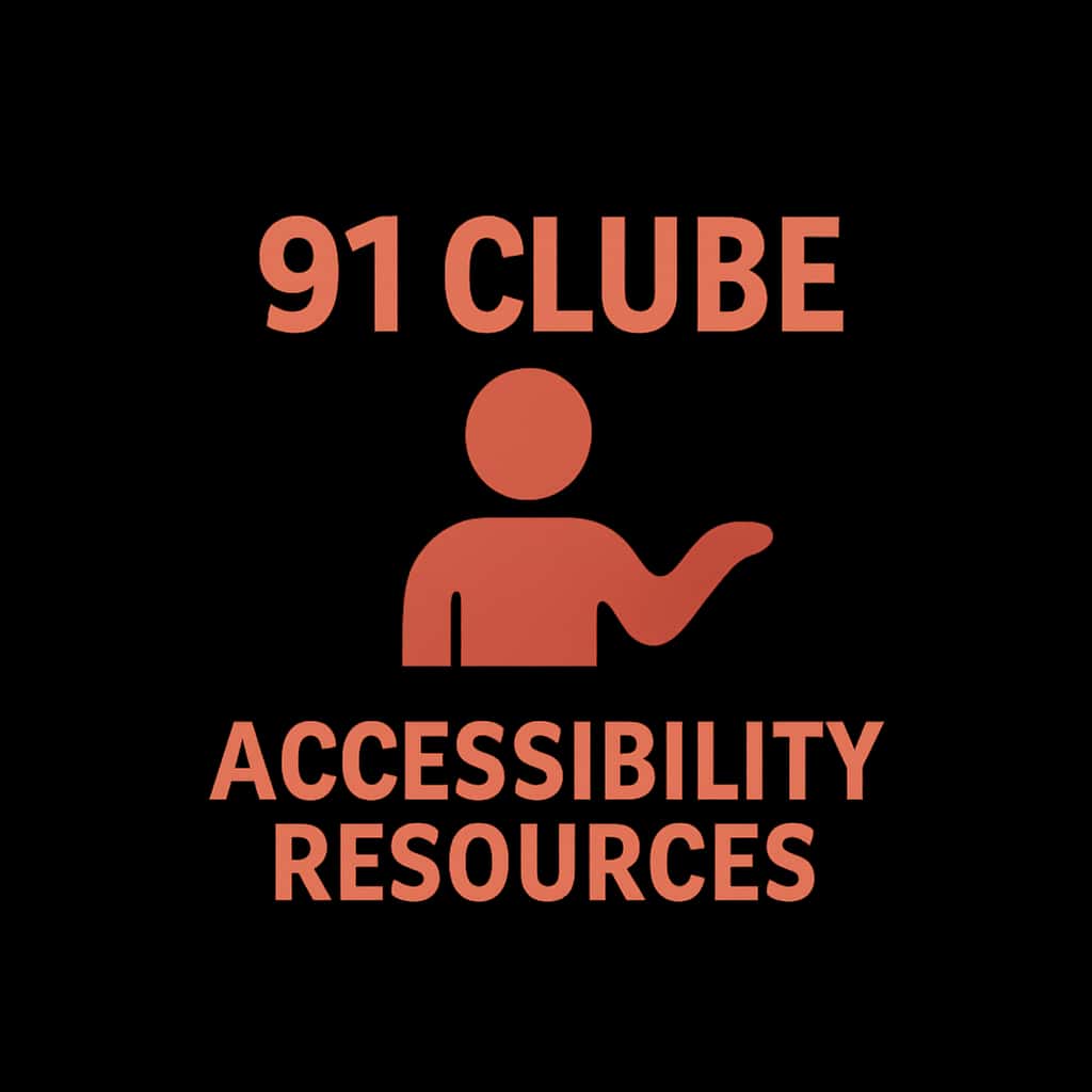 Icon representing 91 Clube Accessibility Resources.