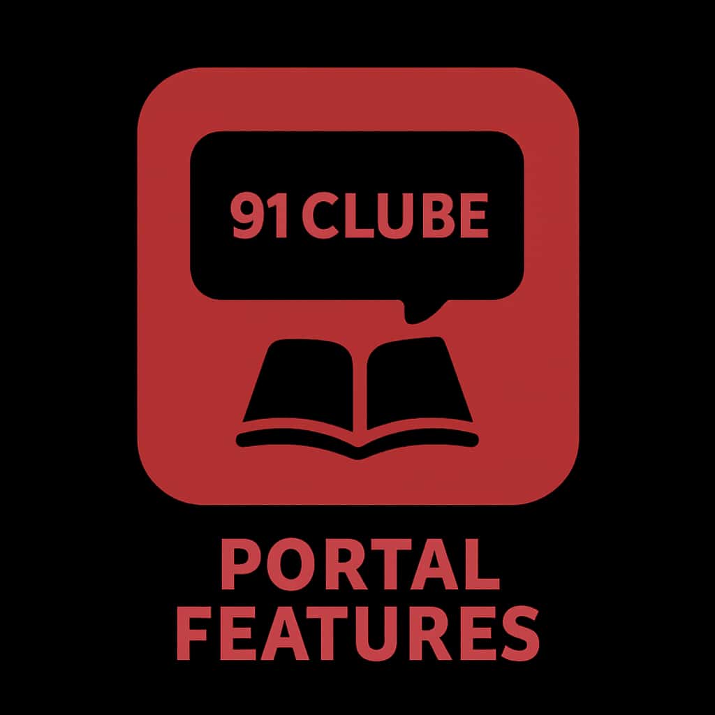 Icon representing 91 Clube Portal Features.