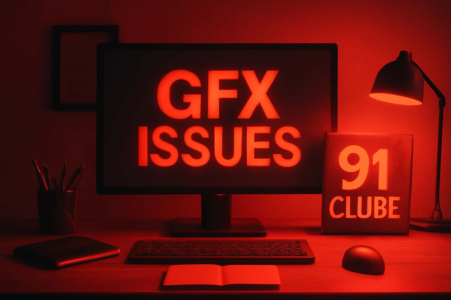 A neutral informational scene illustrating GFX Issues 91 Clube.