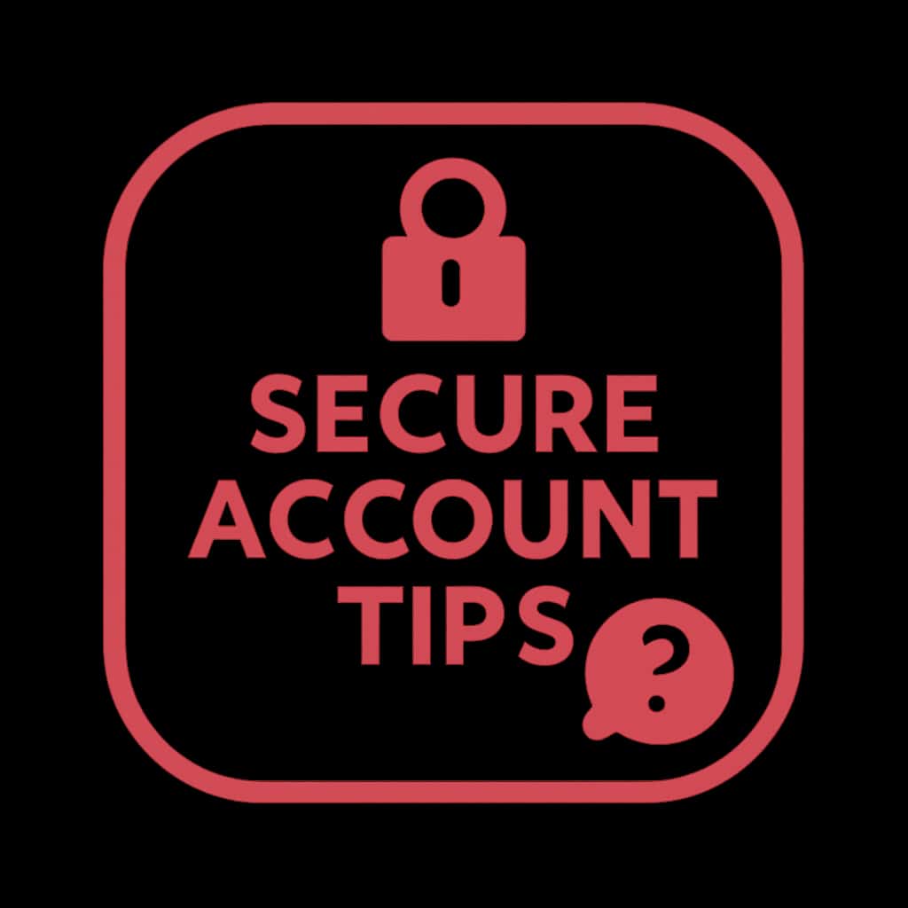 Icon representing Secure 91 Clube Account Tips.